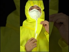 SGS Typ 3/3B Einweg-Overall für medizinische Chemikalien