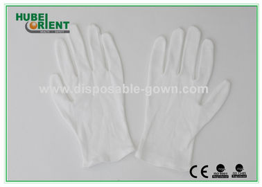 Polyethene 100% Soft Pure Cotton Gloves Disposable White Colour