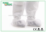 Free Size Single Use Handmade Nonwoven Shoe Cover With Elastic Rubber At Opening