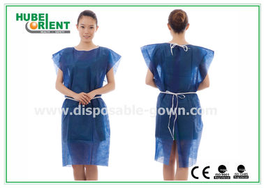 25g/m2 Sleeveless Nonwoven Disposable Patient Gown