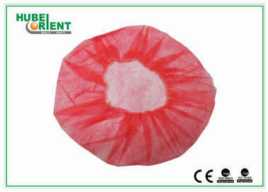 Customerized Surgical Nonwoven Bouffant Scrub Hats For Hygienic / Clinics ,  FDA Standard