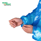 Camping Climbing Disposable Hooded PE Plastic Raincoat Waterproof Lightweight