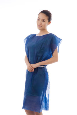 Polypropylene Disposable Protection Gown 105x140cm 115x150cm For Cleanroom