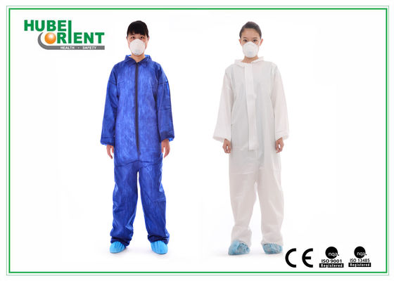 Disposable Protective Coveralls SMS Microporous Suit For Hospital