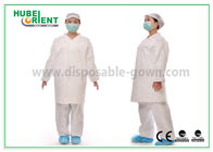 30G/M2 Tyvek Disposable Visitor Gown With Snap