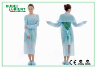 Disposable Non Woven Polyethene CPE Protective Isolation Gown
