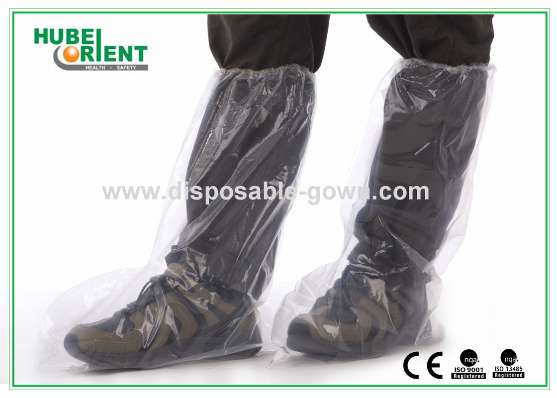 Factory Transparent PE Plastic Boot Cover Disposable Lightweight Waterproof