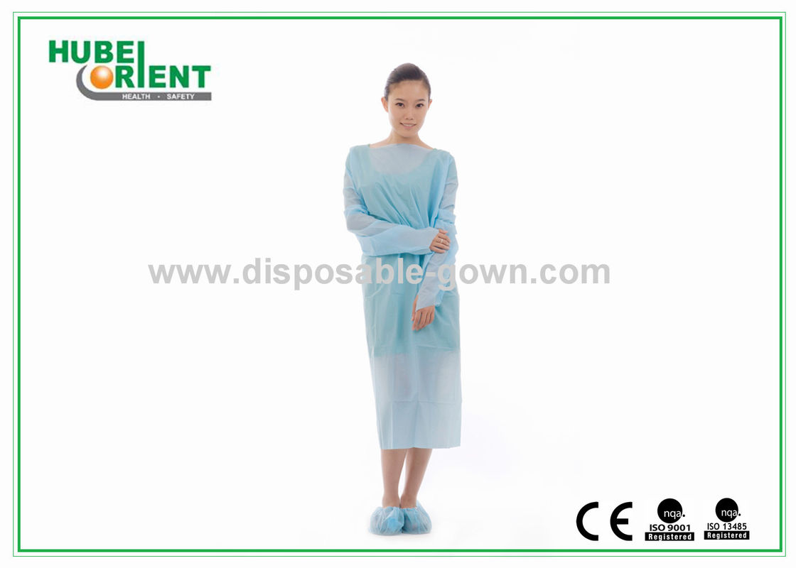 Dust Prevention L XL Disposable CPE Gown For Personal Care