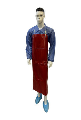 Waterproof Disposable PVC Apron For Food Processing/Kitchen/WorkShop